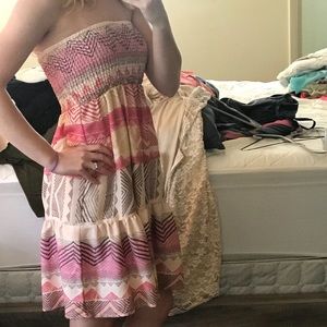 American eagle strapless dress. Size small.